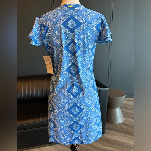 Pretty blues pattern dress - Picture 5 of 5